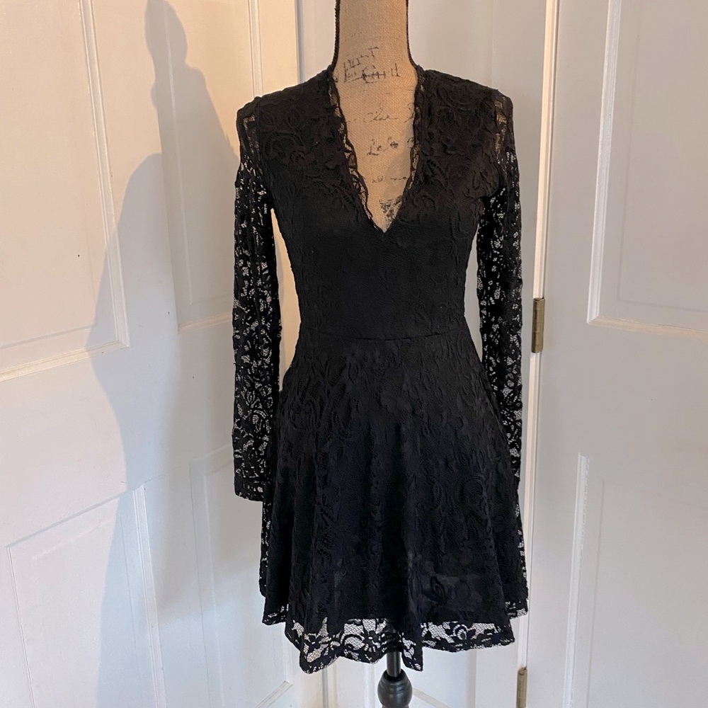 Black Lace Dress
